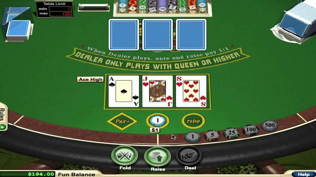 Free slots video poker